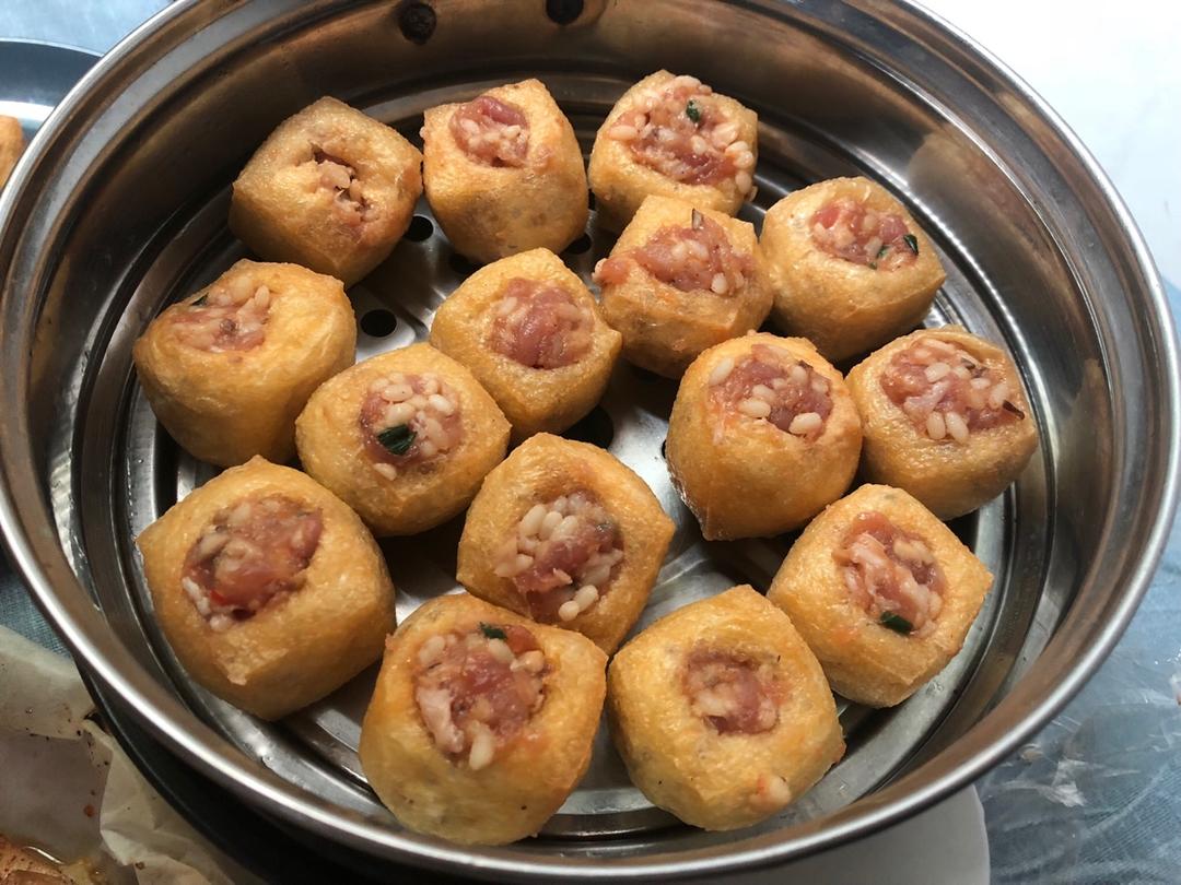 客家糯米酿豆腐