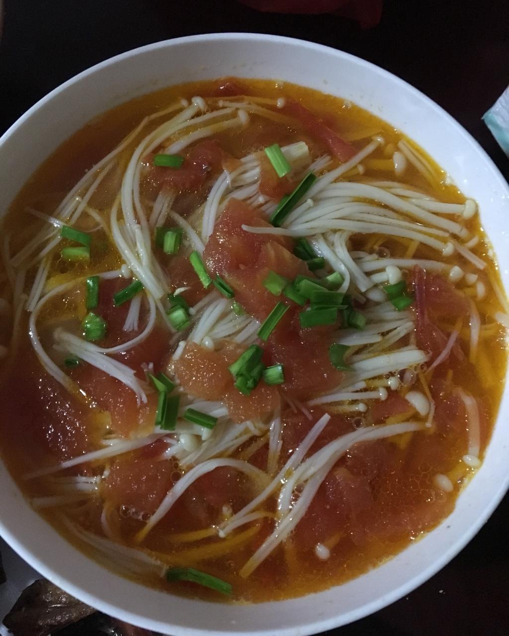 茄汁金针菇