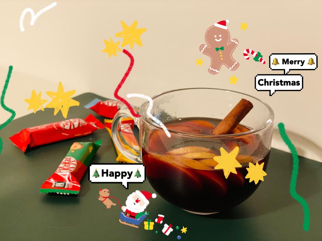 暖暖的圣诞热红酒🎄🍷