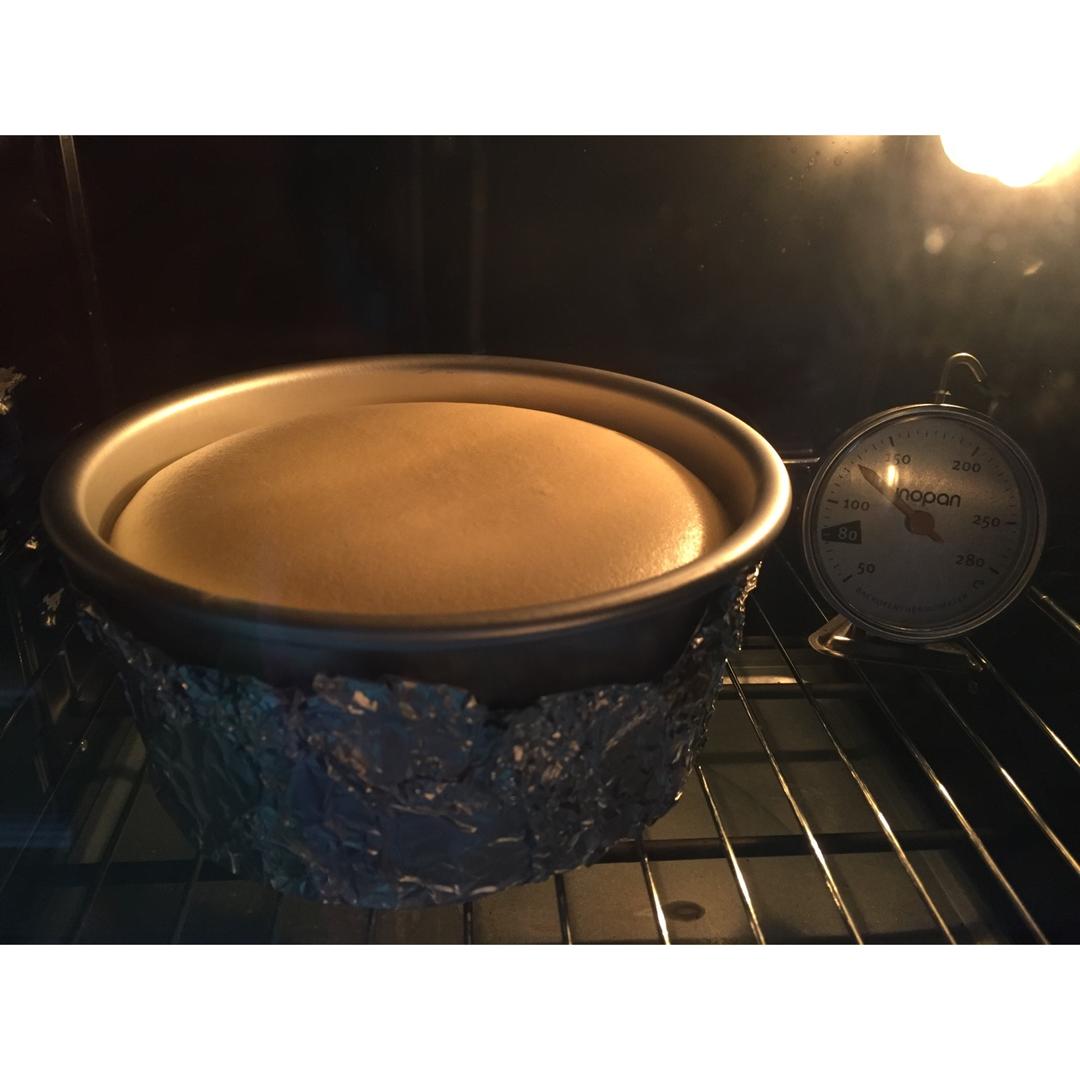 6寸原味戚风蛋糕