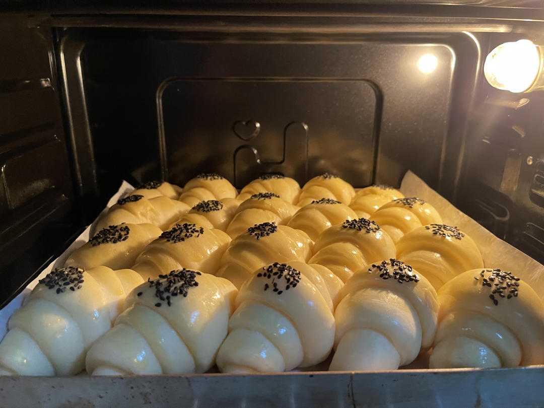 牛奶面包卷（直接法）