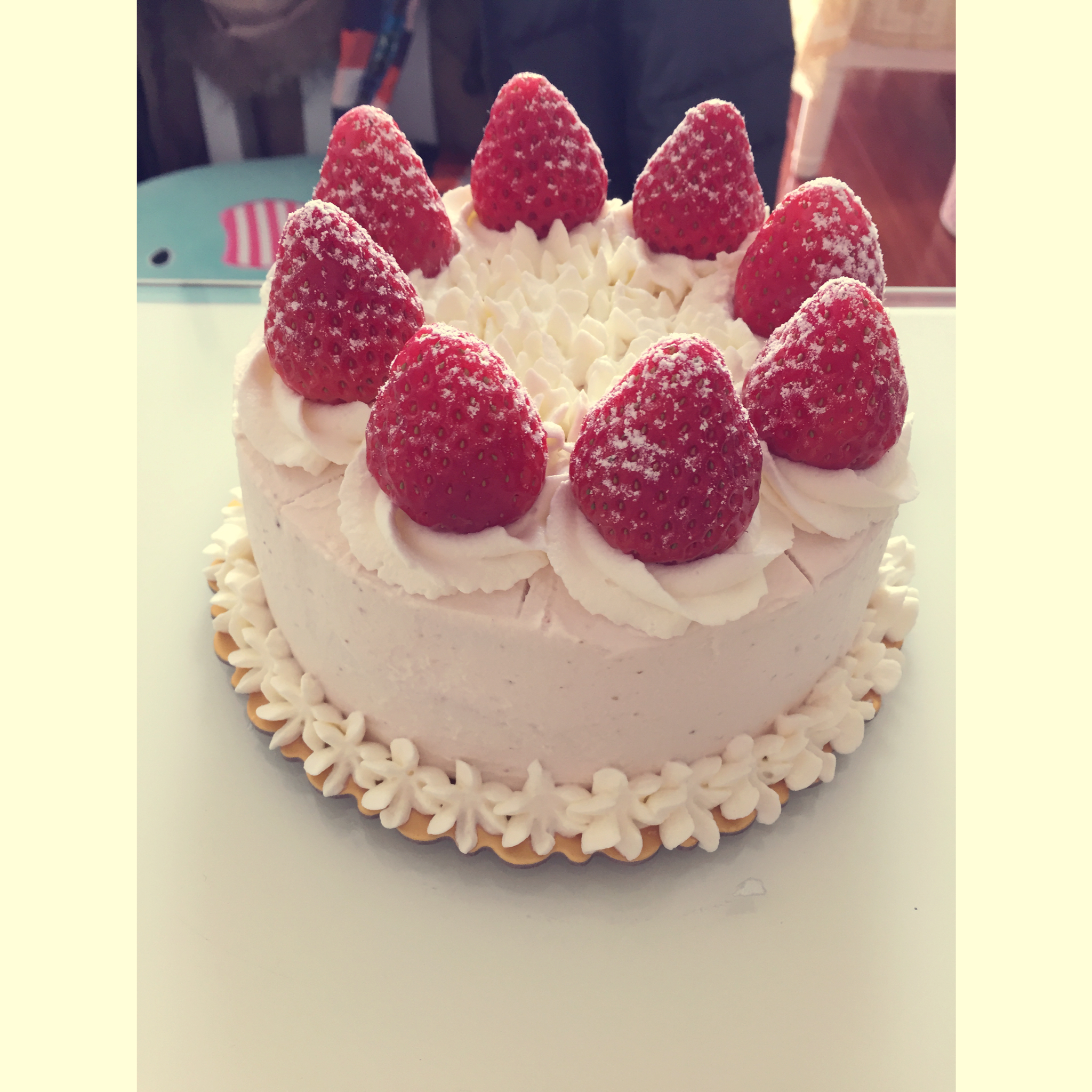 《Tinrry+》草莓奶油蛋糕（8寸配方）