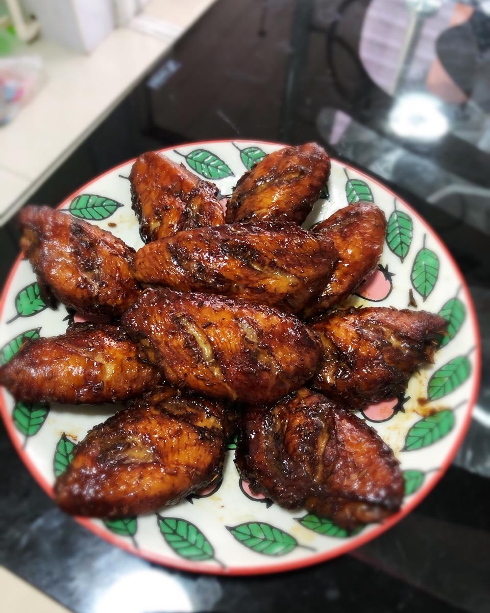 媲美烧烤店的烤鸡翅（烤箱版）