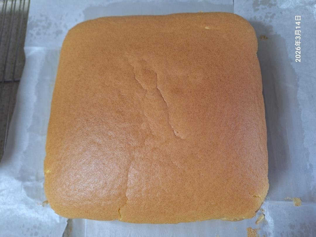 古早味蛋糕....烫面水浴法