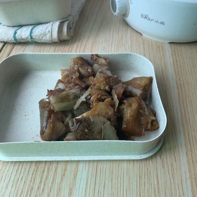 潮式酱油炒白茄子