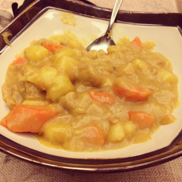 泰式椰浆咖喱鸡