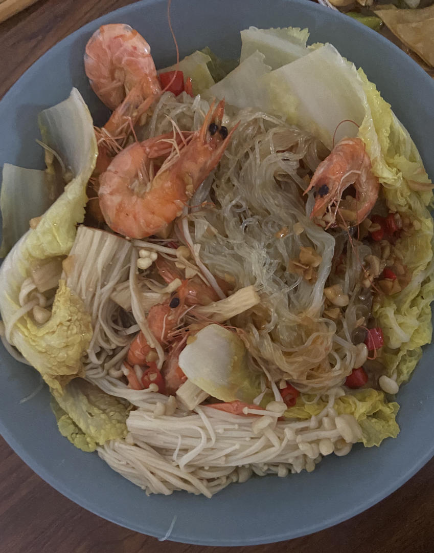 蒜蓉粉丝娃娃菜