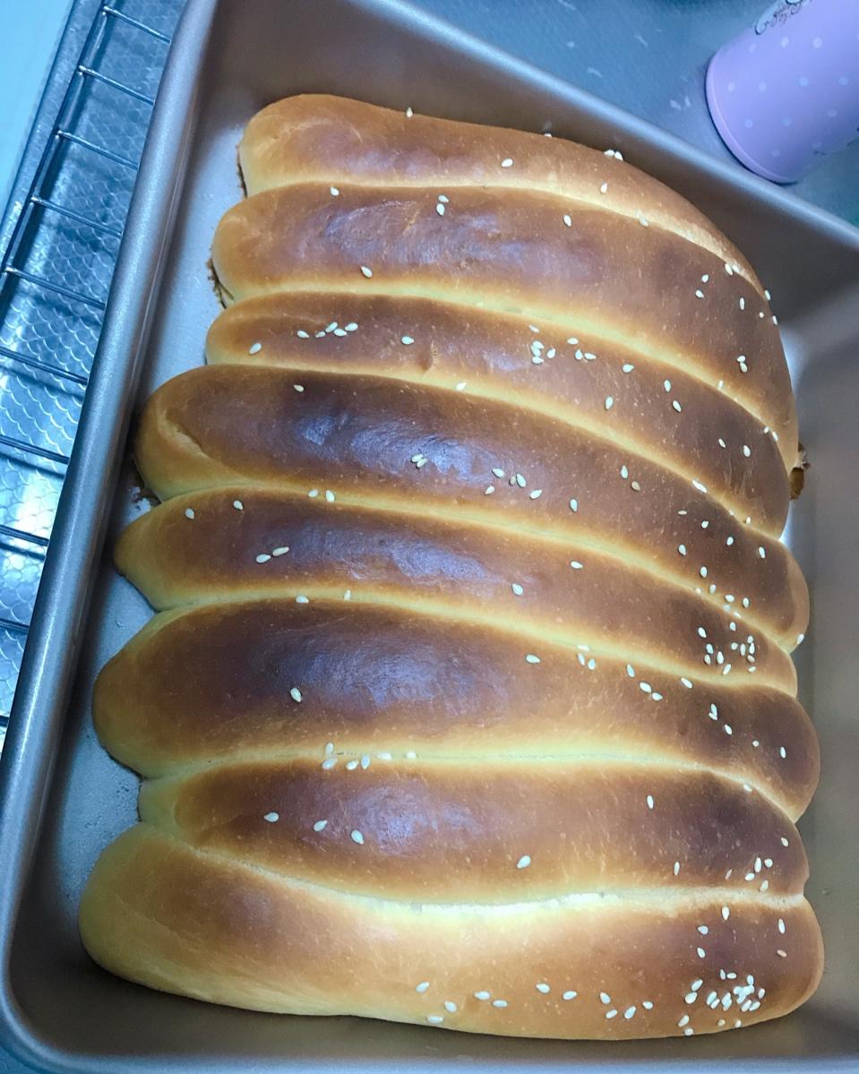 超简单一次发酵的面包棒