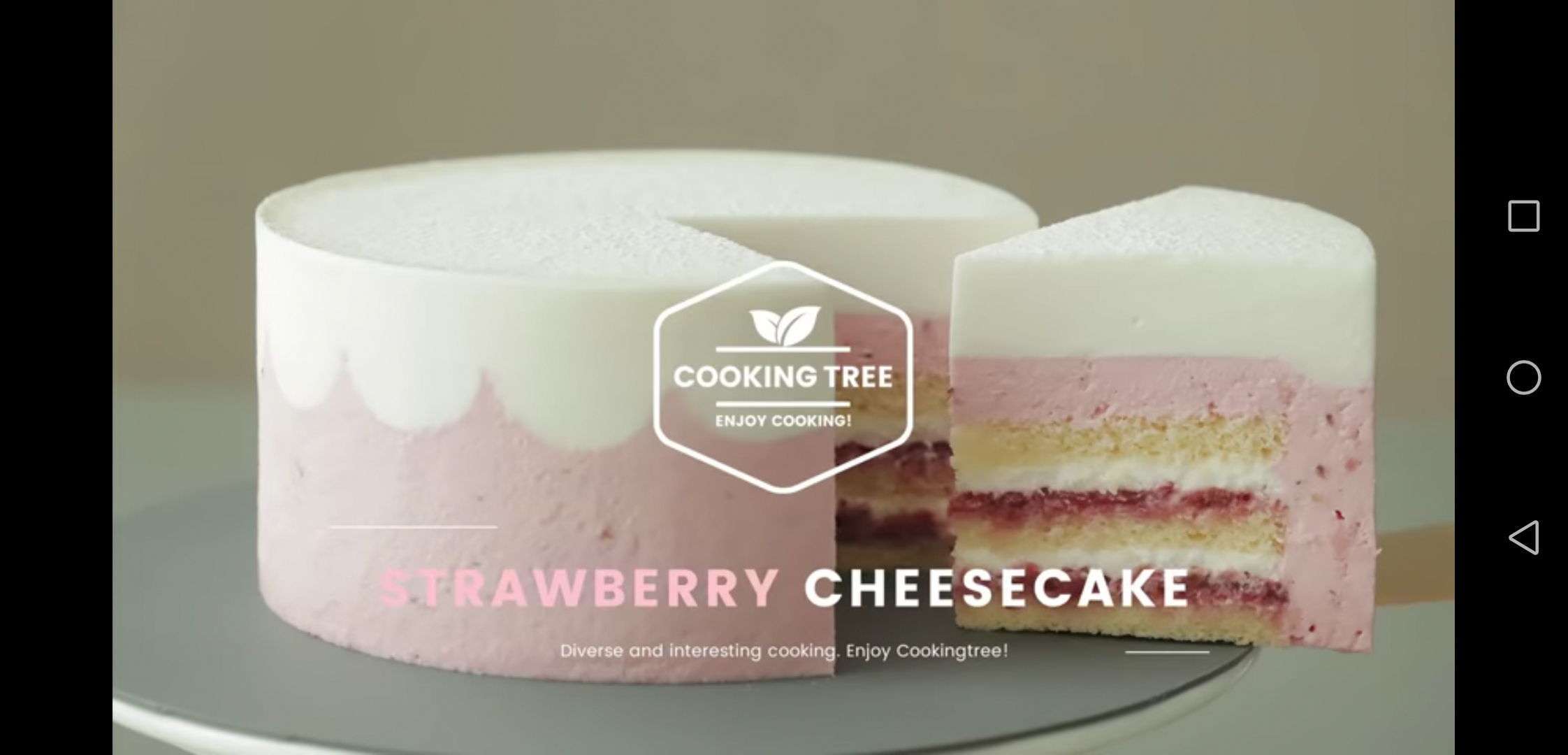 草莓芝士酸奶慕斯蛋糕（附草莓酱做法）–by Cooking Tree的做法