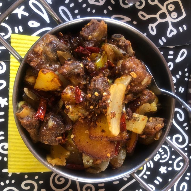 干锅排骨