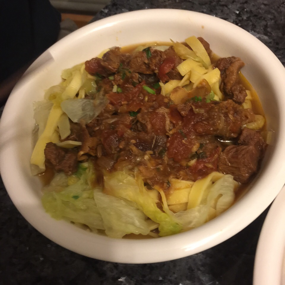 红烧牛肉面