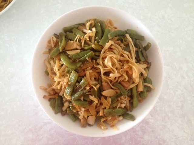 豆角焖面