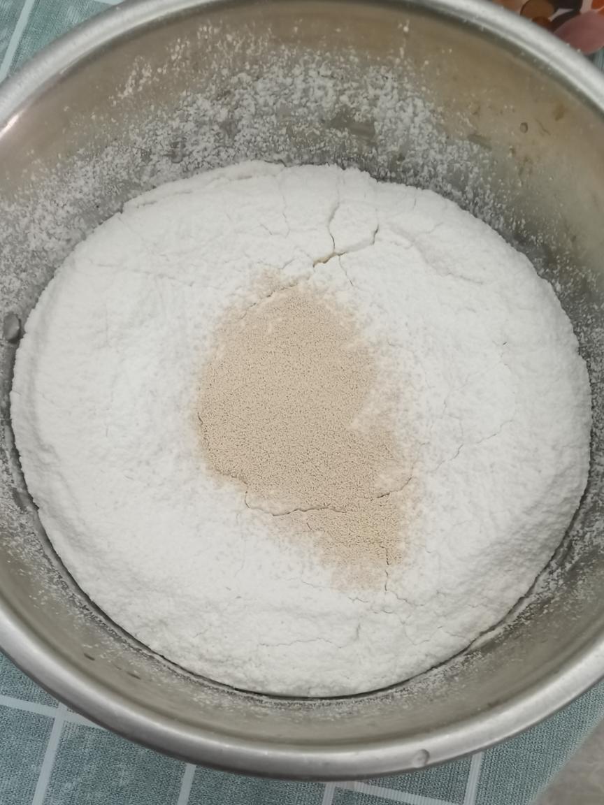 纯奶手撕吐司的做法 步骤1