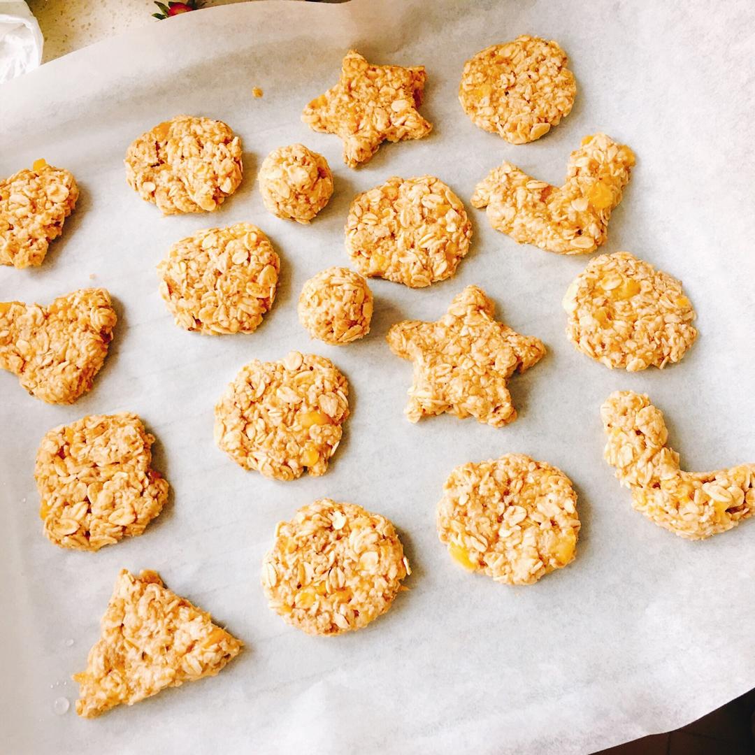 减肥饼干-低卡无油香蕉麦片