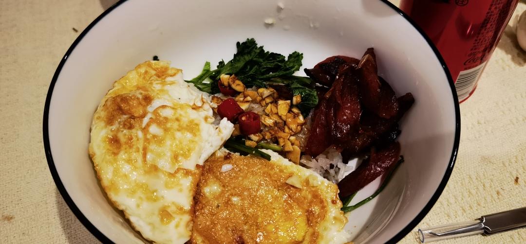 东北老式拌饭，鸡蛋拌饭