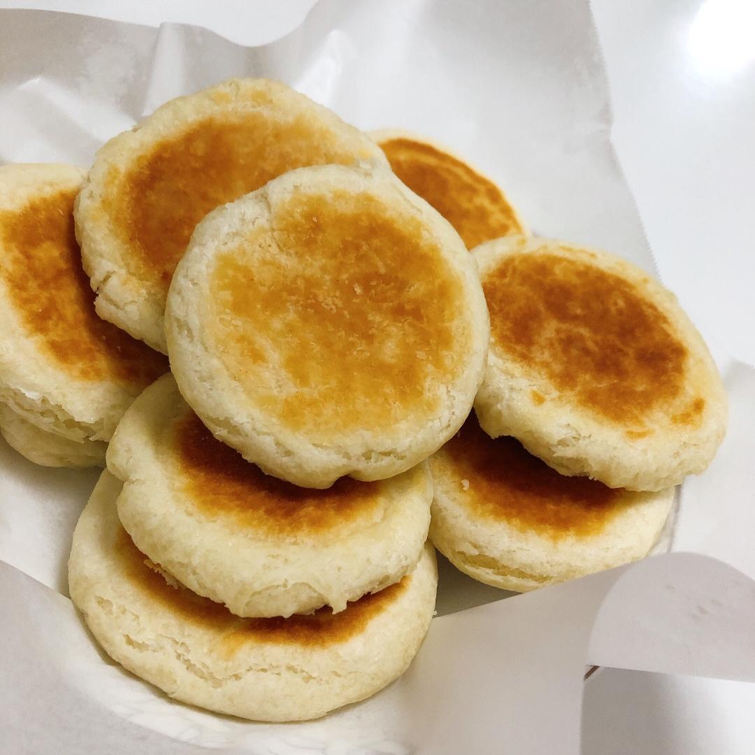 发面油酥小糖饼