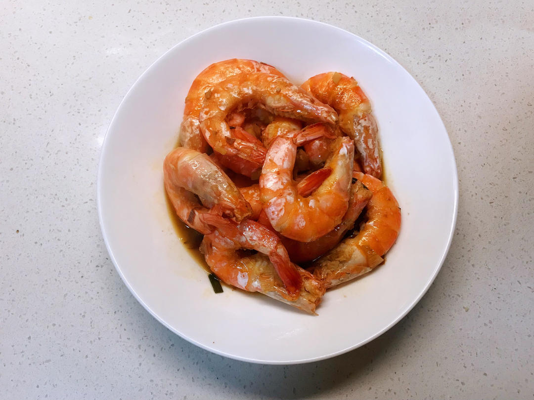 吴青芸做的清炒虾08bywqy