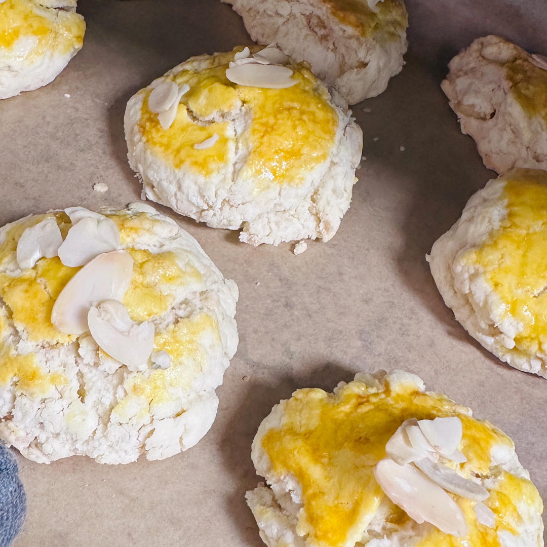 酥松香甜的苹果司康