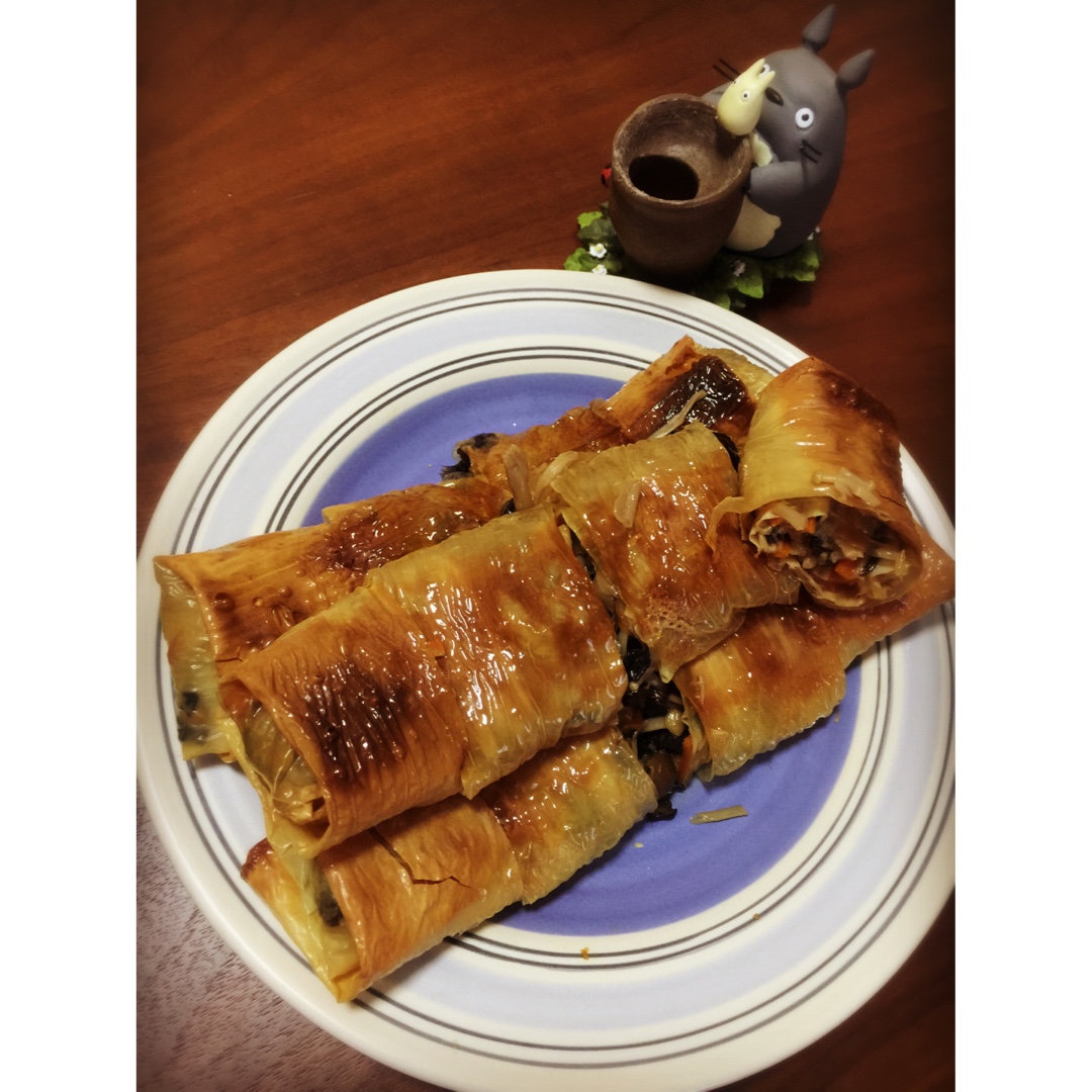 三丝腐皮卷