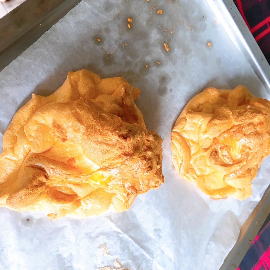 生酮蛋白芝士爆浆舒芙蕾