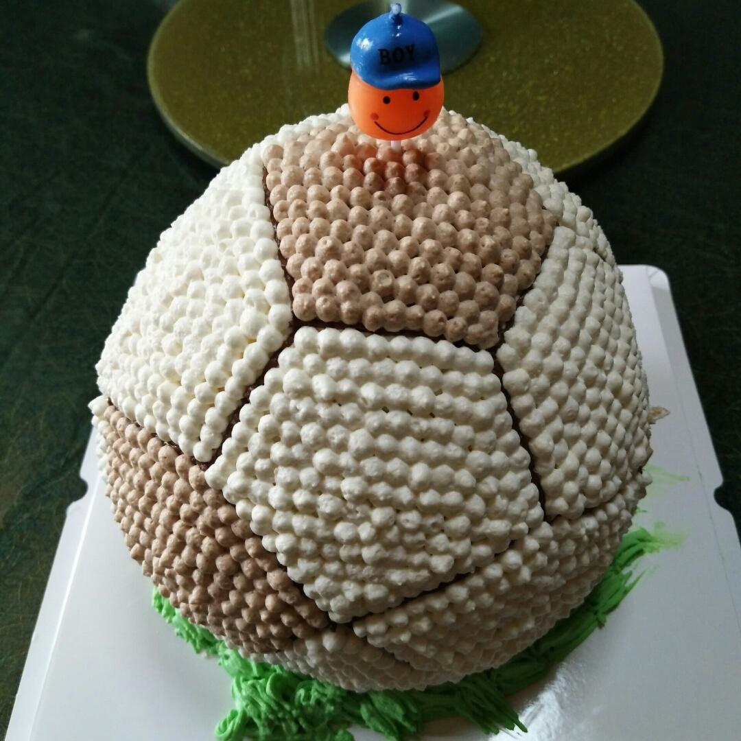 足球生日蛋糕