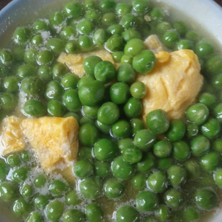 豌豆鸡蛋汤