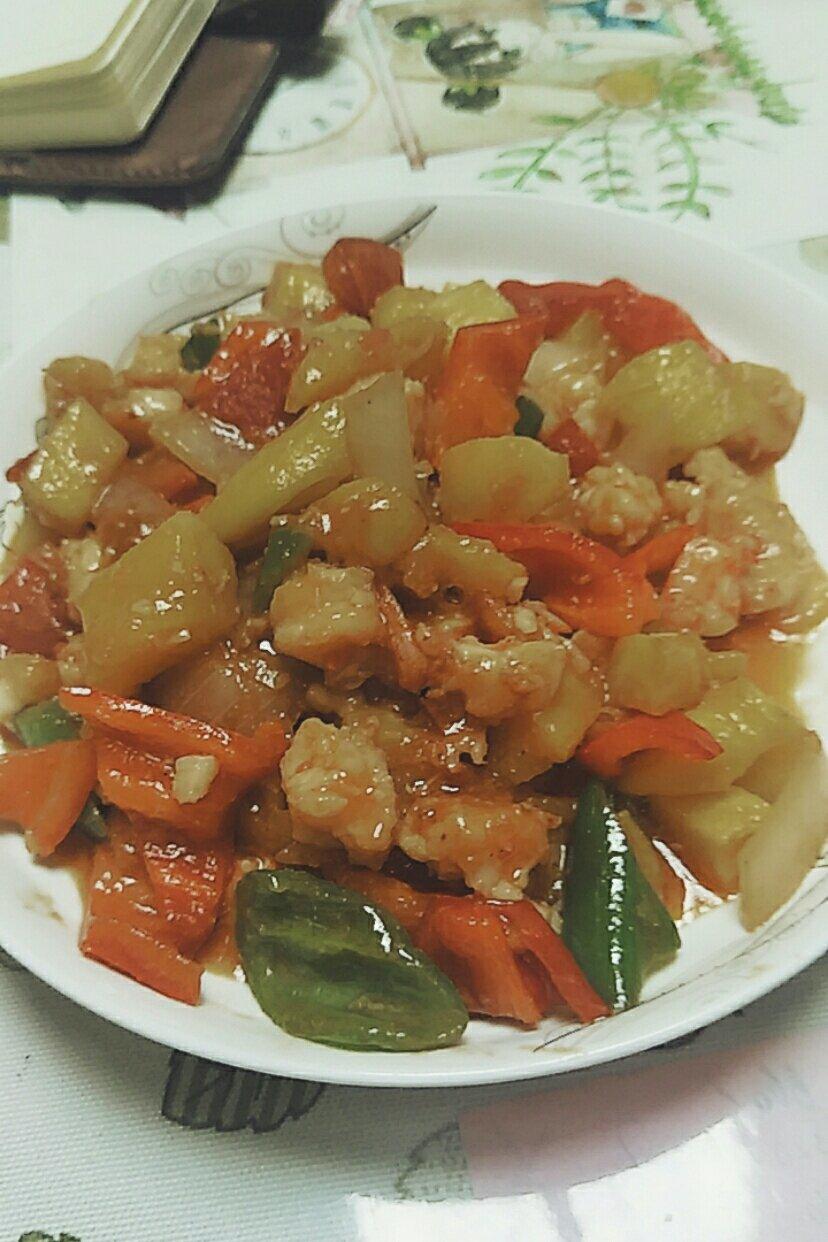 菠萝咕噜肉