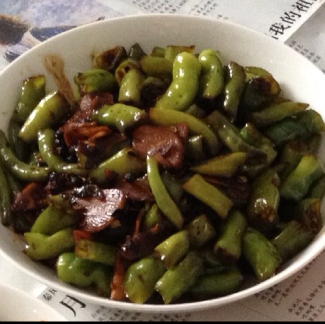 清炒线辣椒