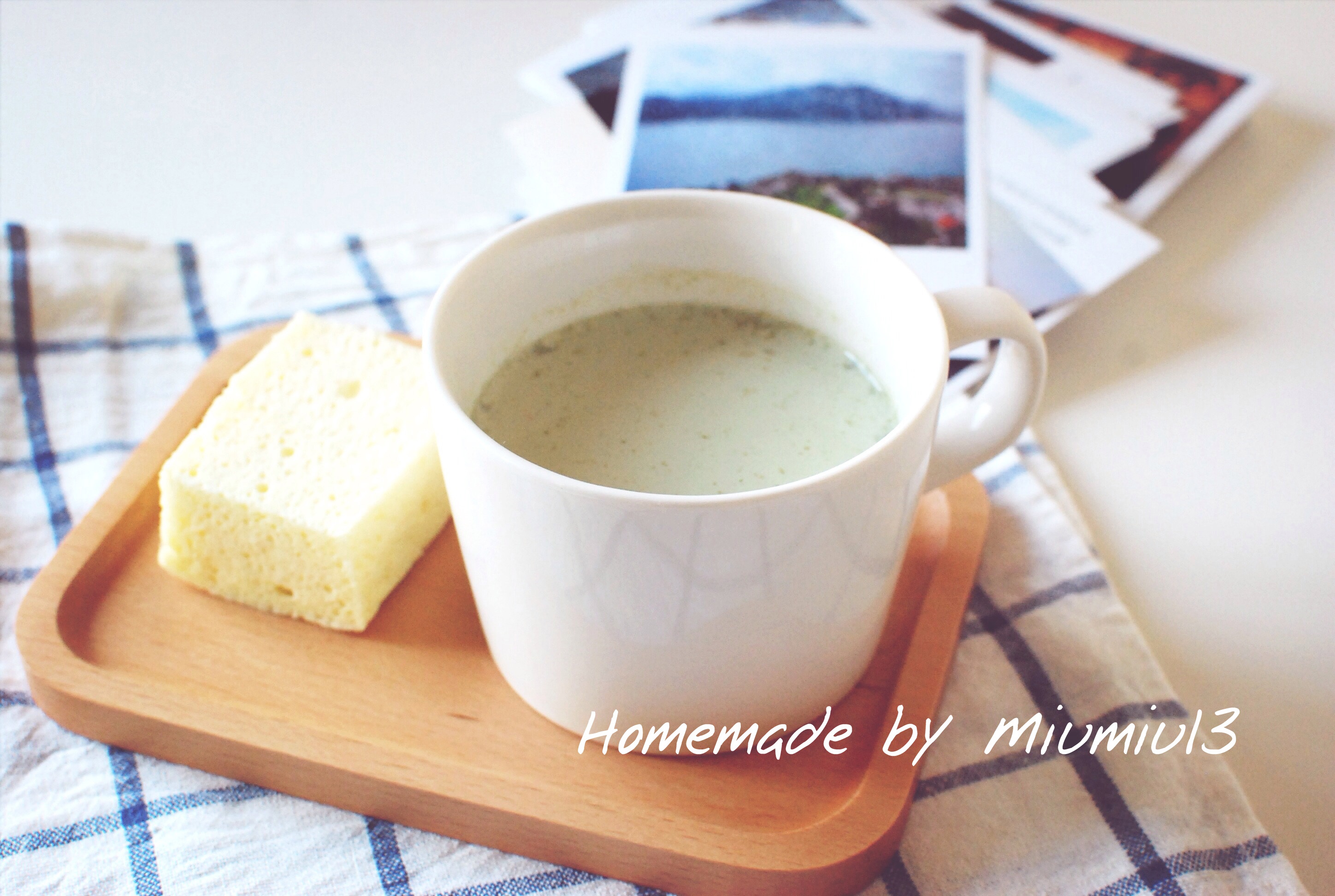 成熟口味抹茶拿铁