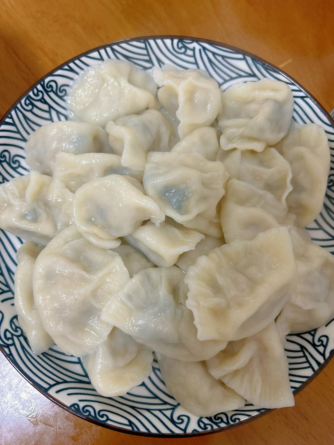 莲藕韭菜猪肉馅饺子