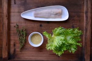 【芥末酱烤鳕鱼热沙拉】北鼎烤箱食谱的做法 步骤1