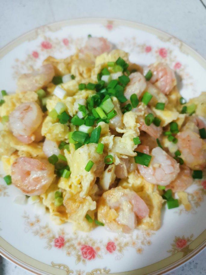 无敌滑嫩的虾仁滑蛋