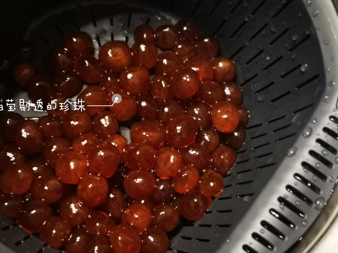 DIY珍珠奶茶（珍珠和奶茶都自做）