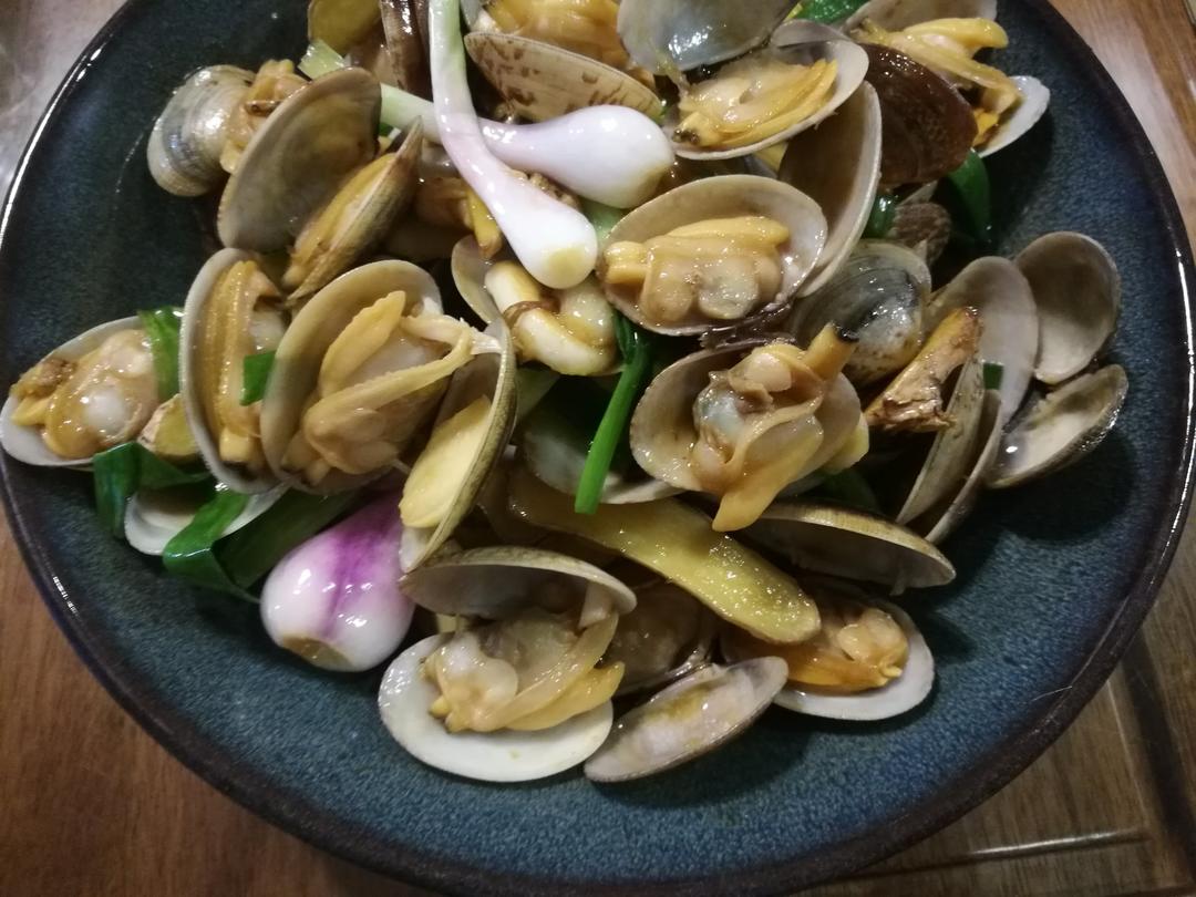 辣炒花蛤