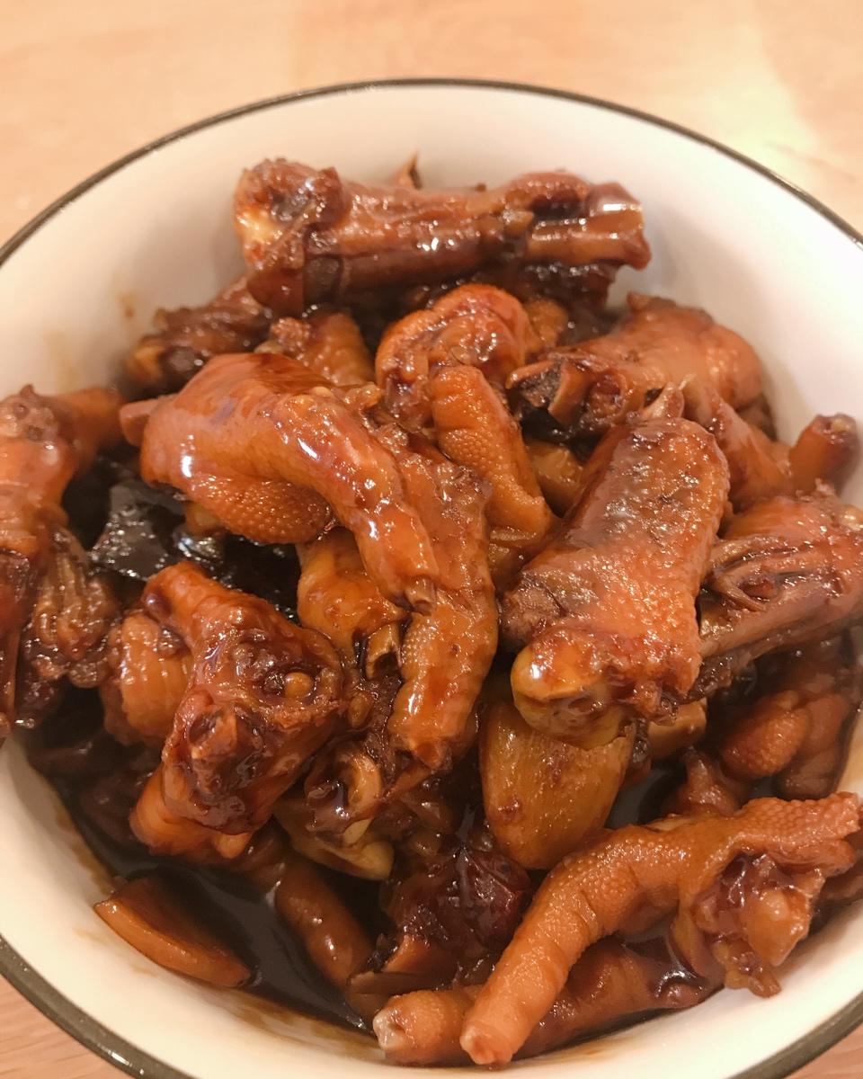 好吃到手指都吃掉的卤鸡爪