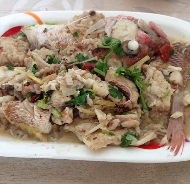 香煎小红鱼