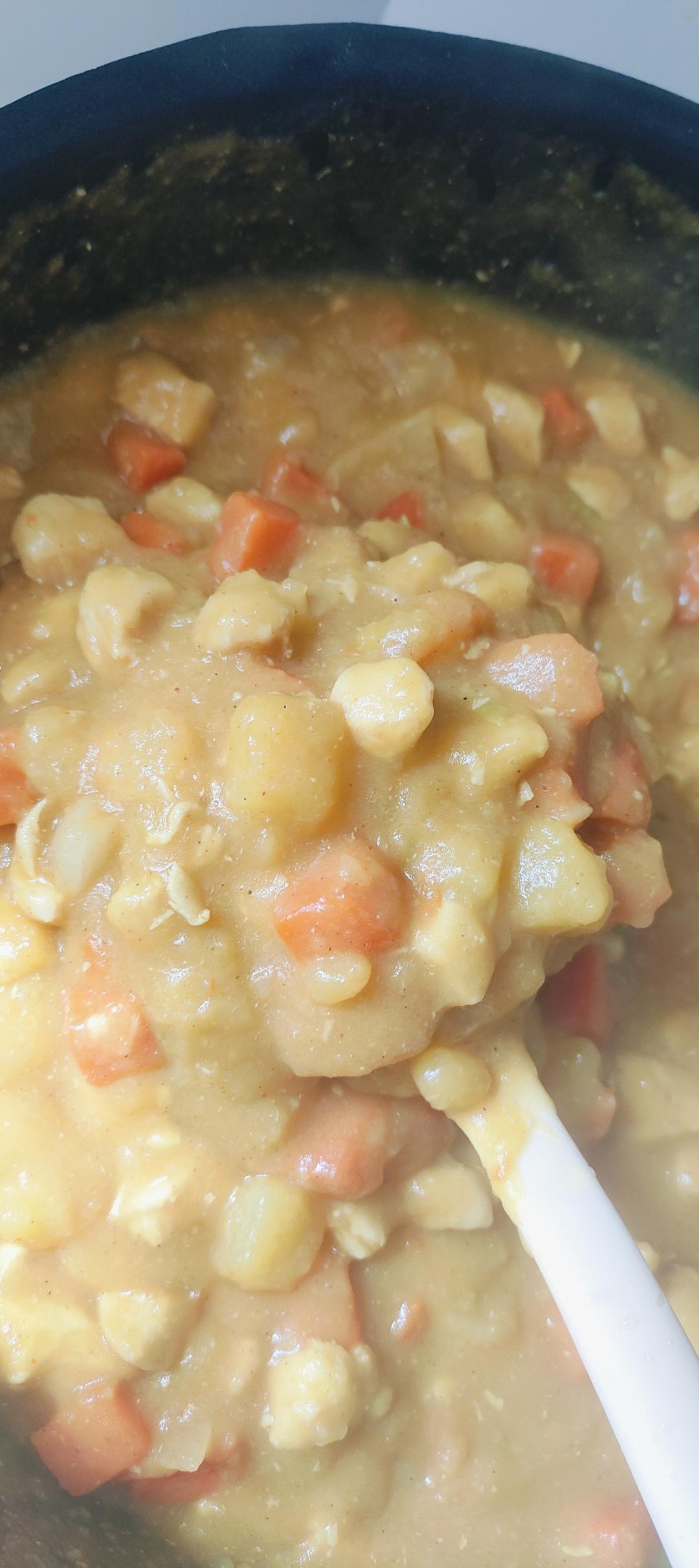 咖喱鸡肉土豆泥【拌饭】