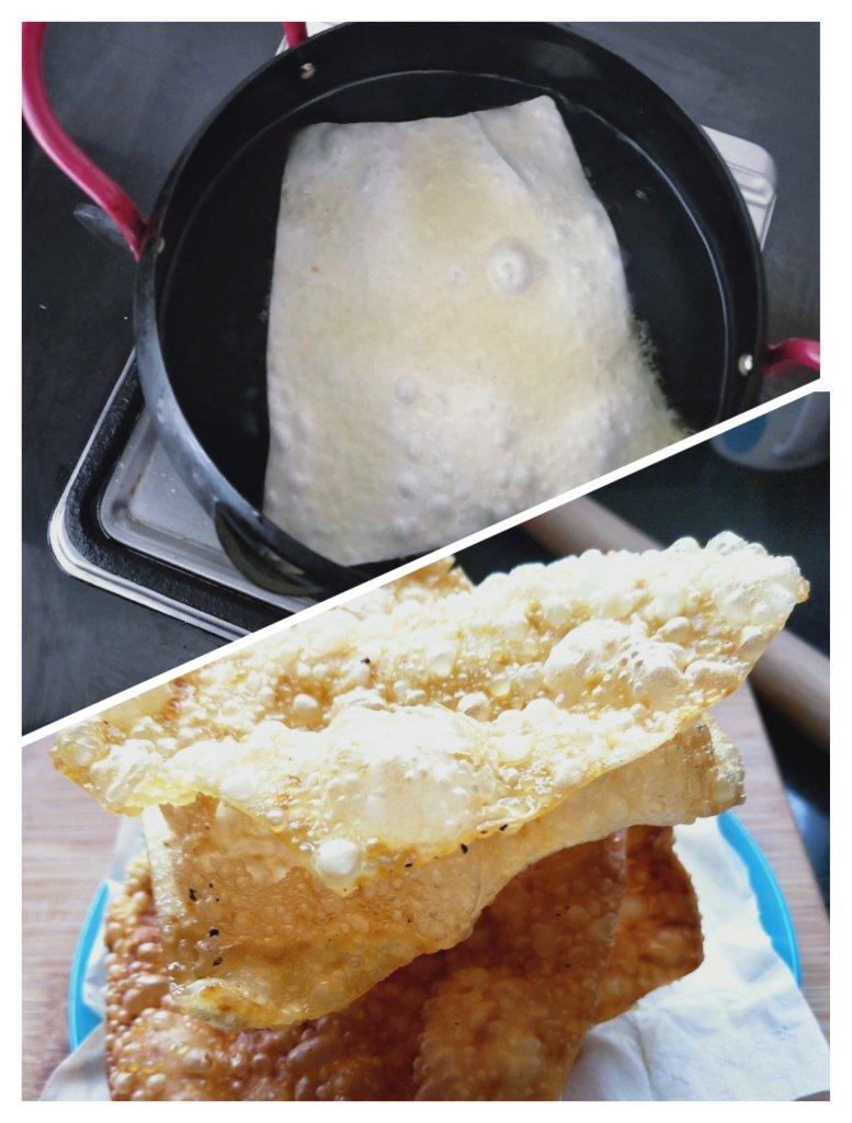 小美92做的馄饨皮版薄脆煎饼果子