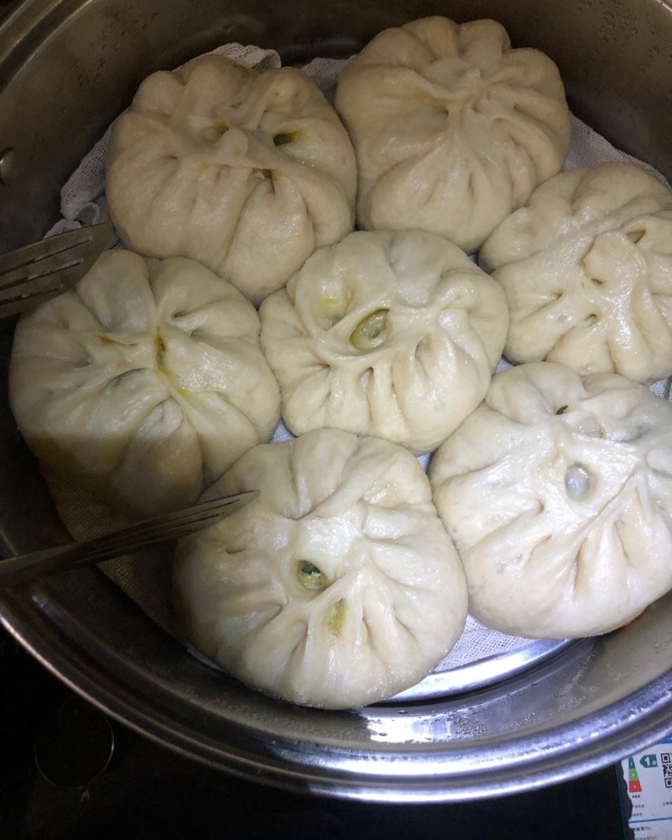 荠菜包子