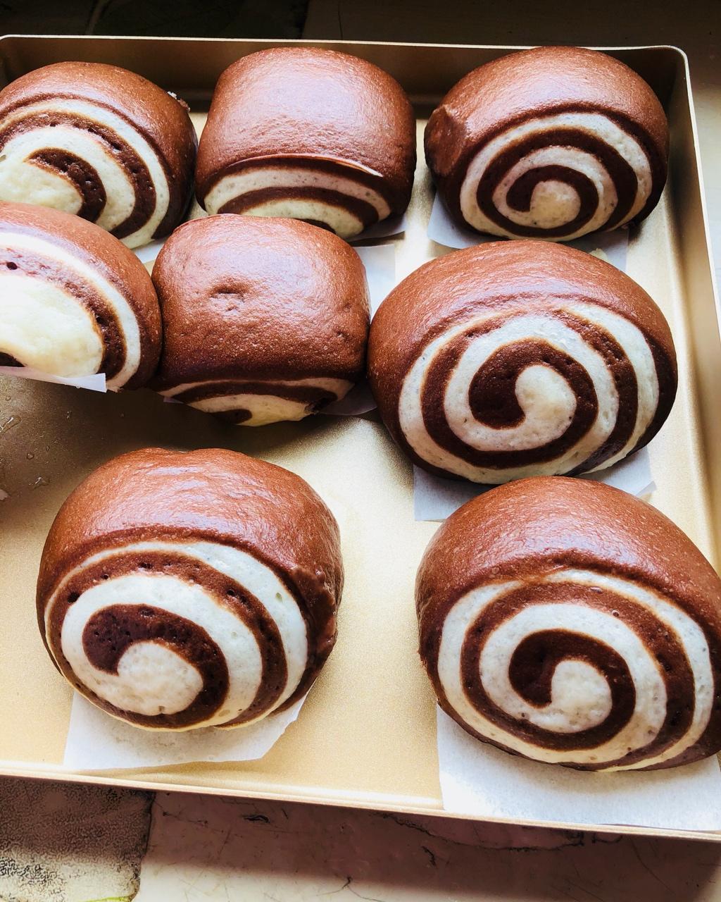 纯手工奶香馒头【无泡打粉，无添加】