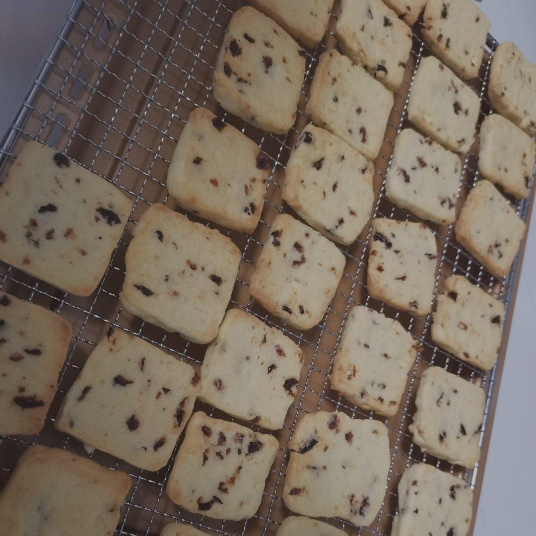 蔓越莓饼干（无需打发）