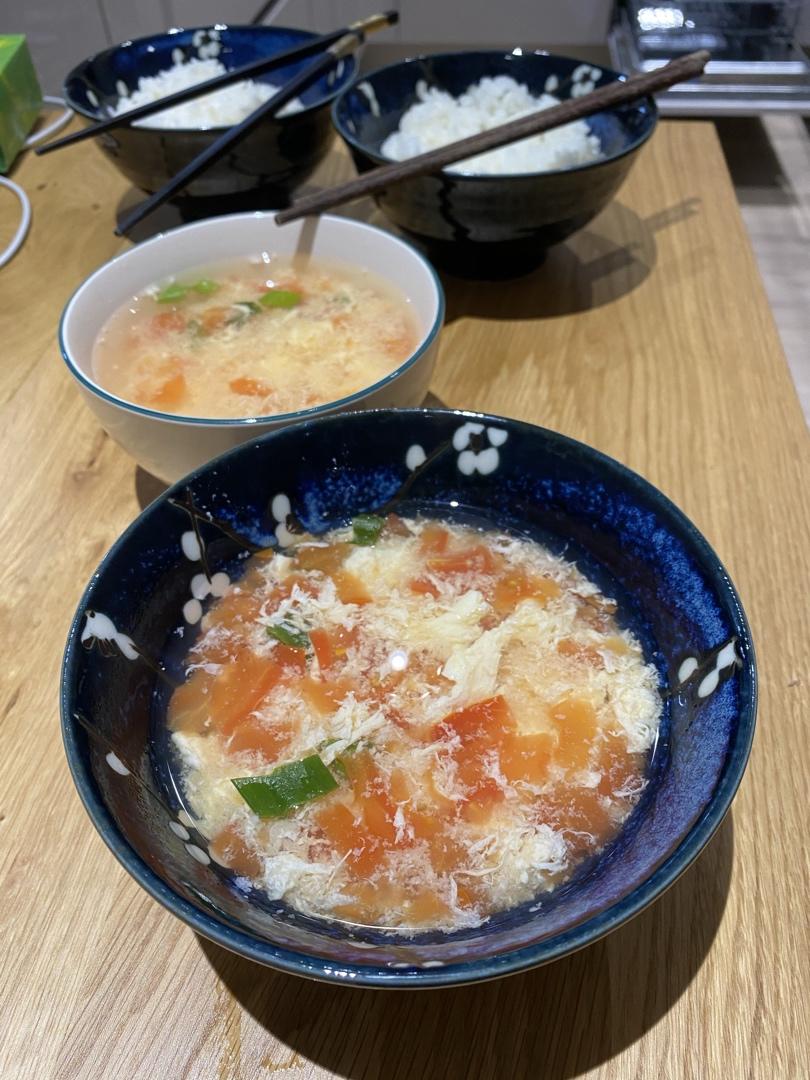 西红柿鸡蛋汤