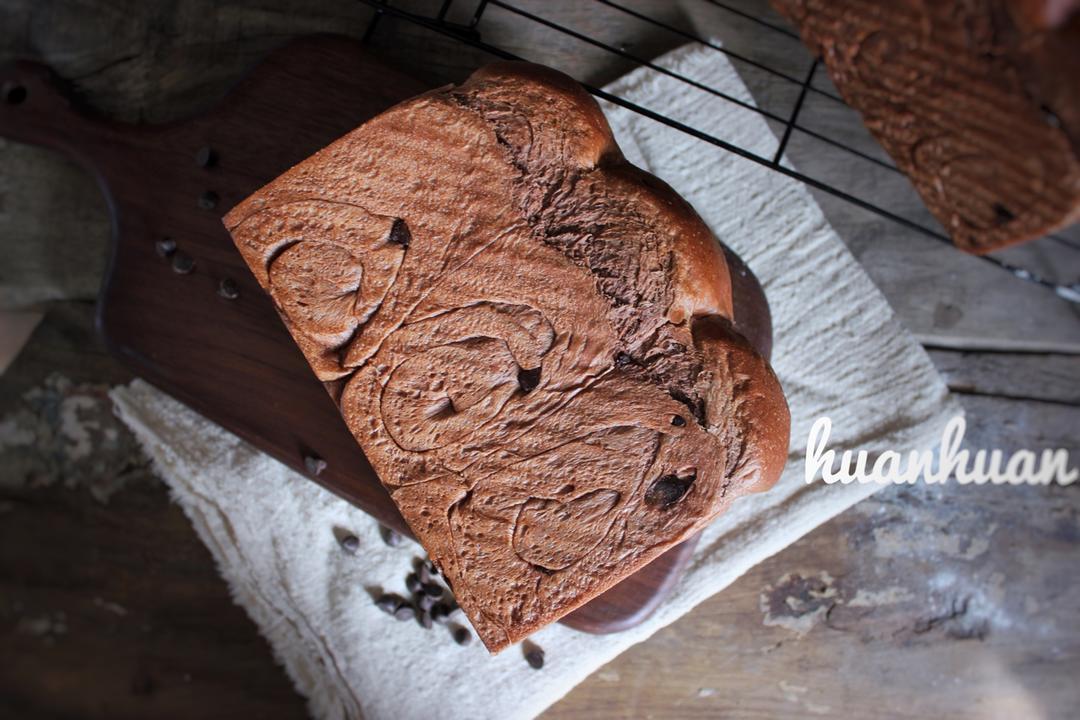 奶油巧克力吐司