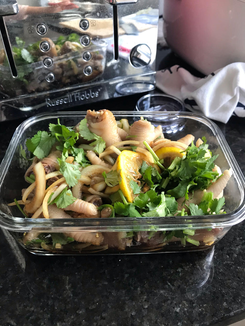 🍋柠檬百香果🌶️酸辣网红鸡爪