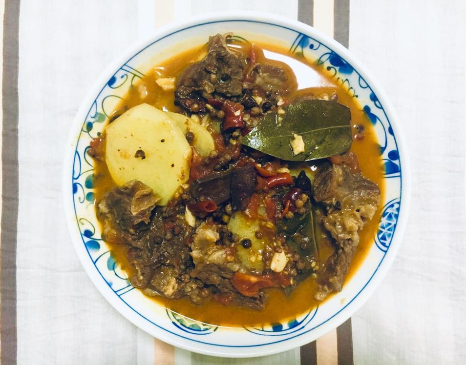 番茄土豆炖牛腩