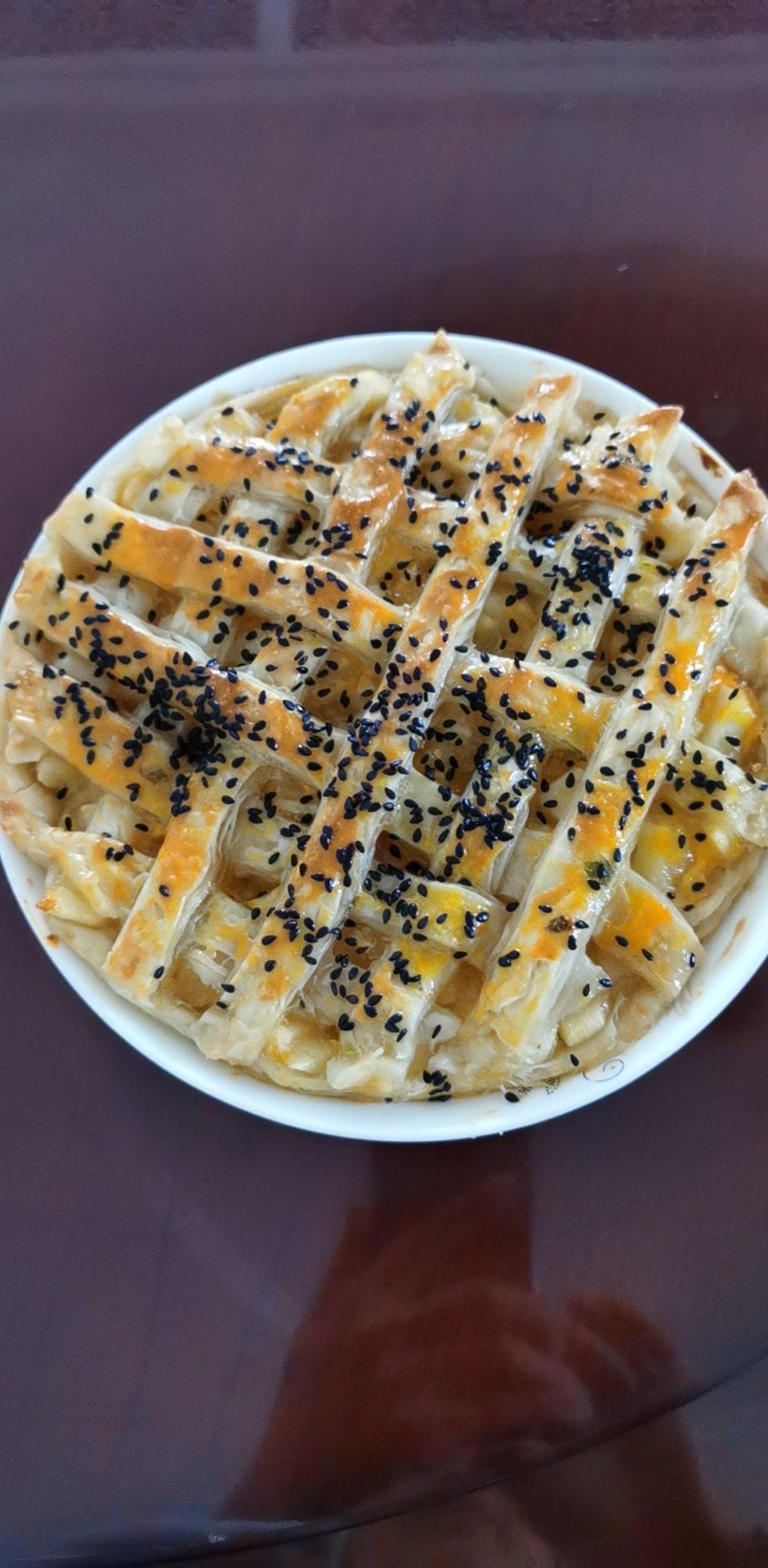 简易快手苹果派