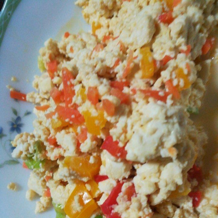 鸡刨豆腐
