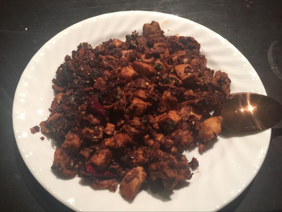 孜然鸡丁的做法