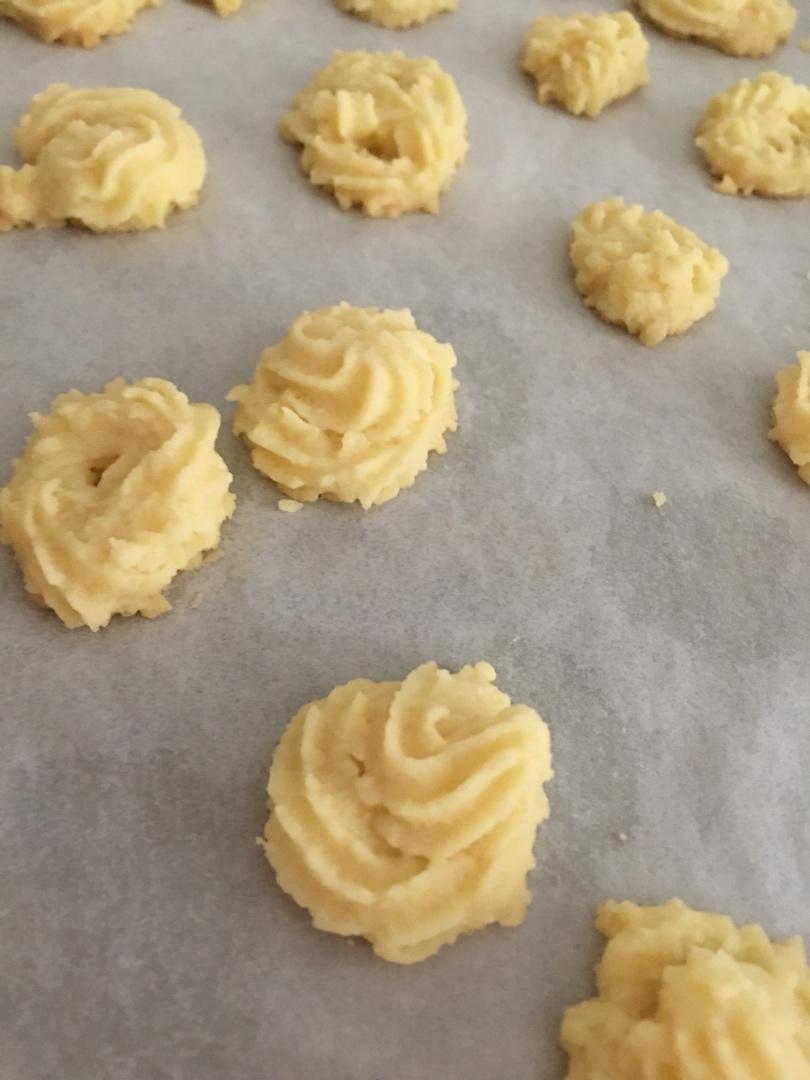 零失败花纹超级立体的黄油曲奇