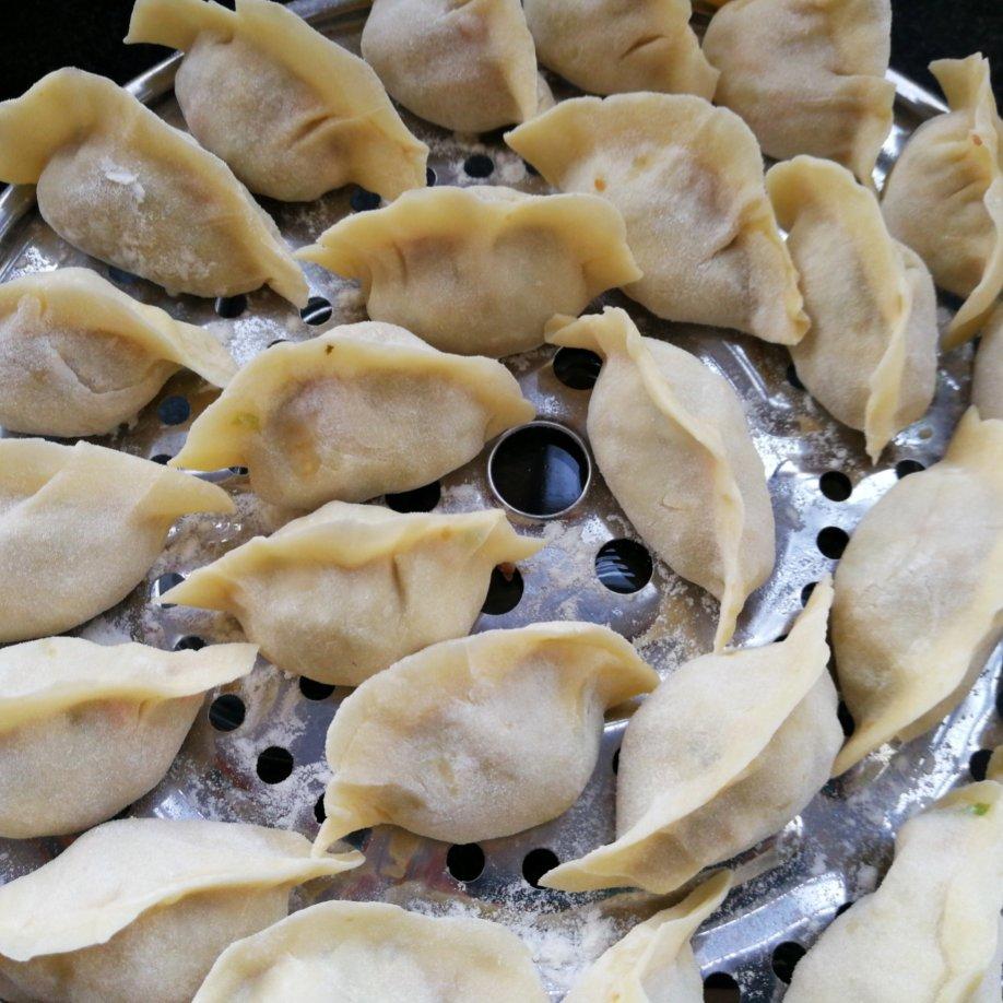 芹菜胡萝卜猪肉馅饺子～